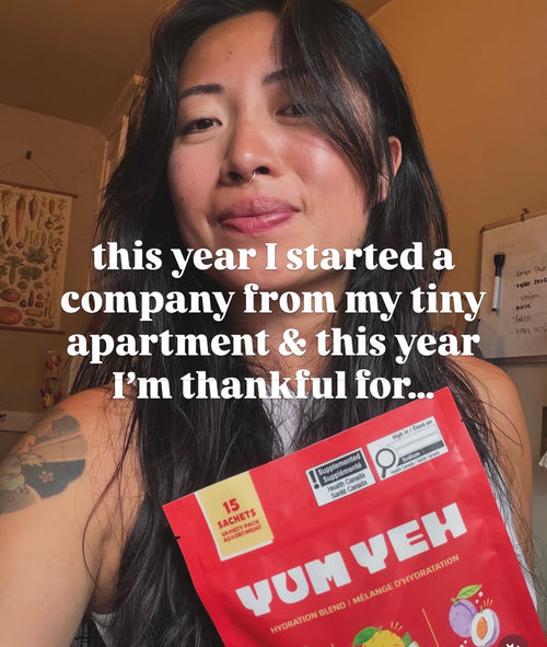 Instagram video: this year I started a company from my tiny apartment.
